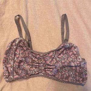 Pre-owned Spell Designs Dahlia Bralette in Mulberry